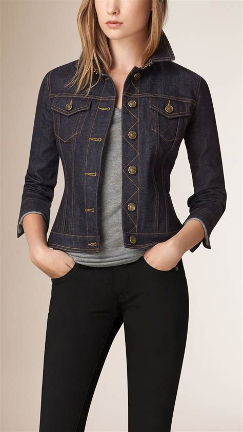 burberry jackets for women size 0|burberry denim jacket women's.